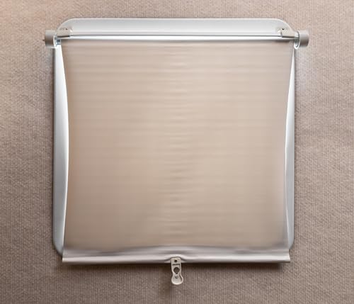 Camco 42913 Retractable Lights Out Vent Shade (Cream) - Image 3