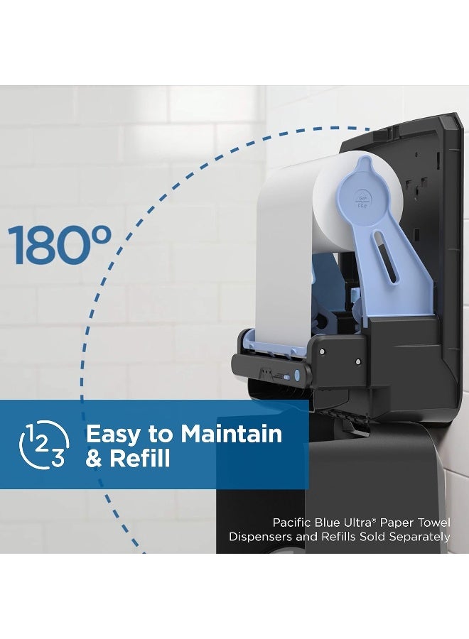 Georgia-Pacific Pacific Blue Ultra 8” High-Capacity Automated Touchless Paper Towel Dispenser by GP PRO ()  - Image 2