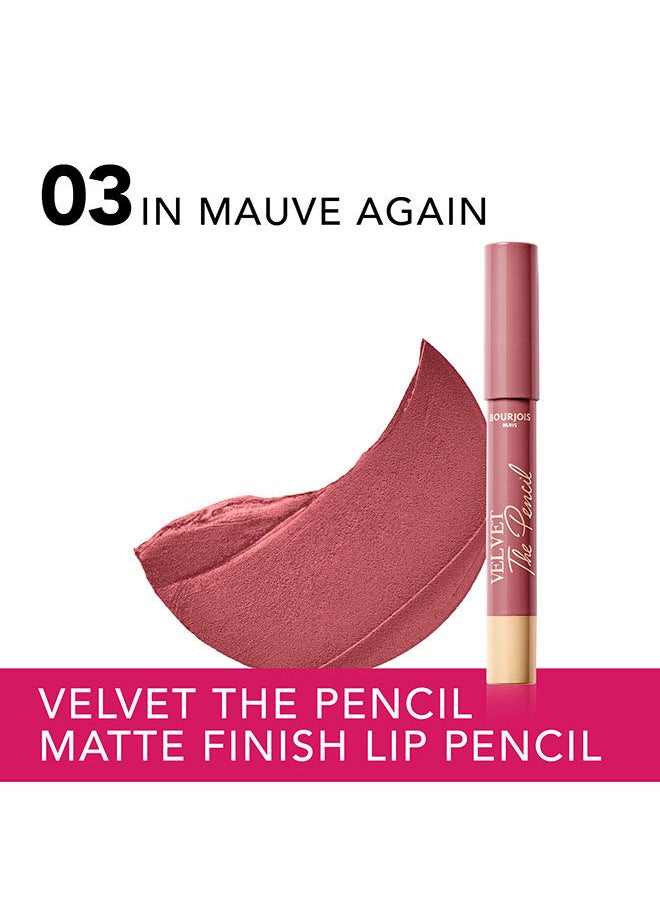 BOURJOIS PARIS - Velvet the Pencil - 03- In Mauve Again 3g - Image 1