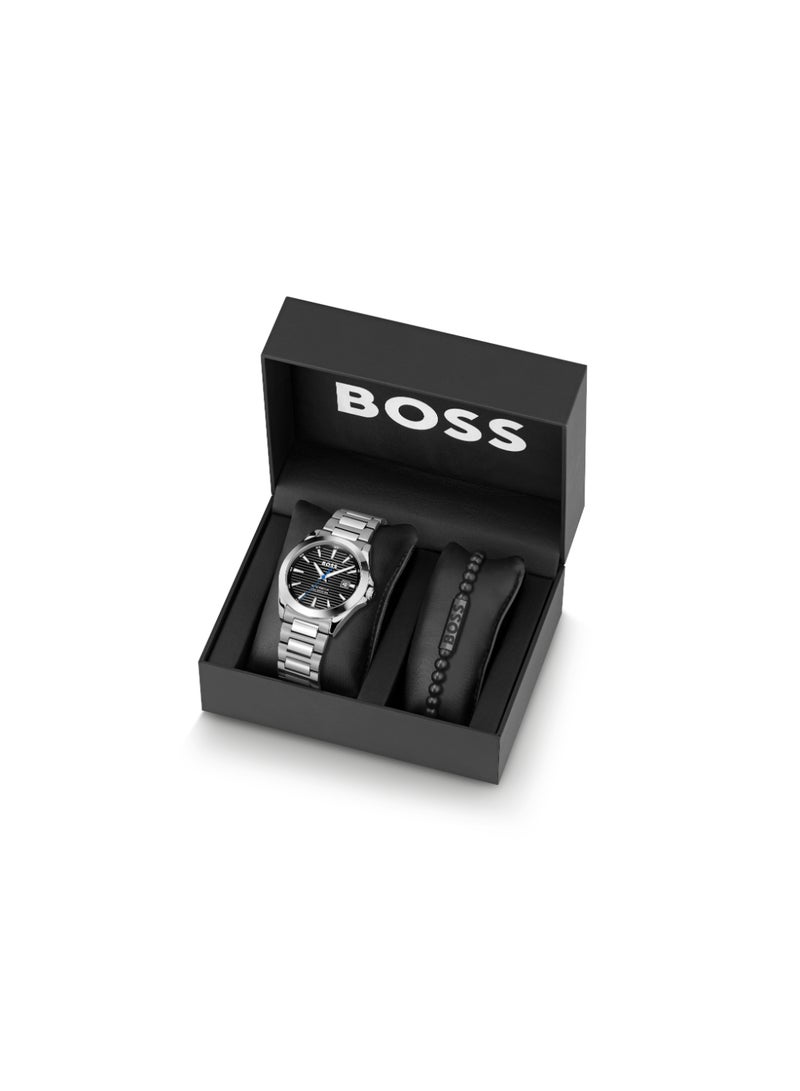 HUGO BOSS Watch Round Analog Men'S Black Case Watch - 1570180 - Image 2