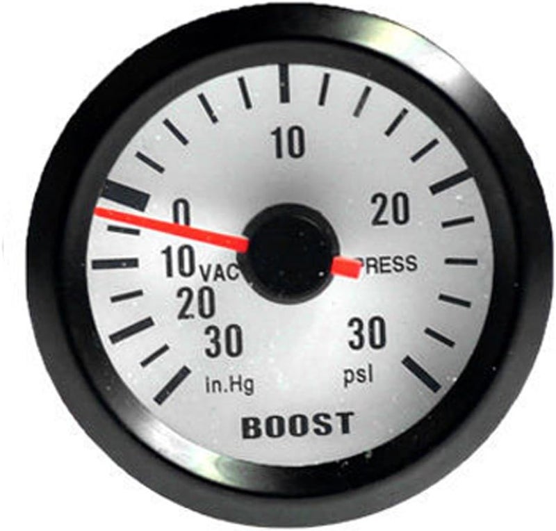 E Support Car 2" 52mm Turbo Boost Gauge Meter Psi Pointer Blue LED Light - Image 5