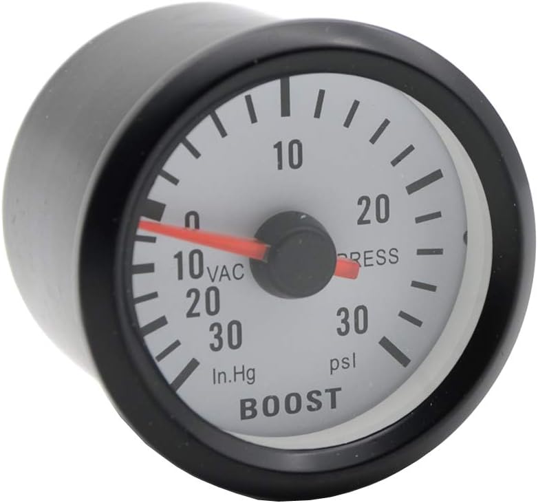 E Support Car 2" 52mm Turbo Boost Gauge Meter Psi Pointer Blue LED Light - Image 2