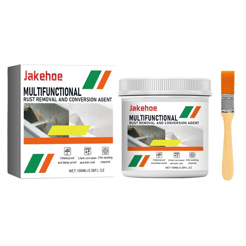 Jakehoe Multi-Functional Rust Inhibitor (Rust Red) Iron Roof Color Steel Rust Prevention Anti-Rust Primer - Image 1