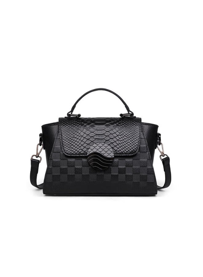 Viney Women's Handbag, Cowhide Crossbody Bag For Mothers, Middle-aged Ladies' Tote And Shoulder Bag, Birthday And New Year Gift For Women And Girlfriends - Image 5