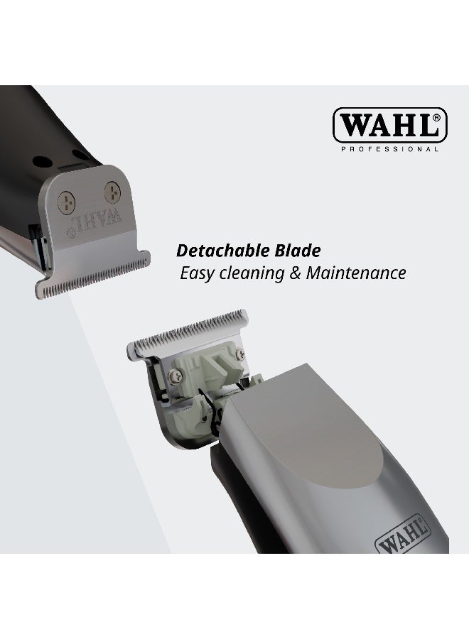 Wahl Professional Launch Trimmer | Cordless |3 Attachment Combs |Surgical Blade | 3 Pin - GCC - Image 5