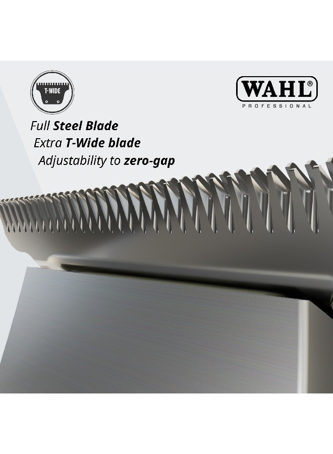 Wahl Professional Launch Trimmer | Cordless |3 Attachment Combs |Surgical Blade | 3 Pin - GCC - Image 3