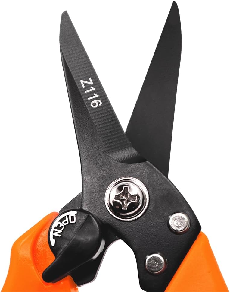 Zenport Z116 Hoof and Floral Trimming Shear with Twin-Blade, 7.5-Inch - Image 2