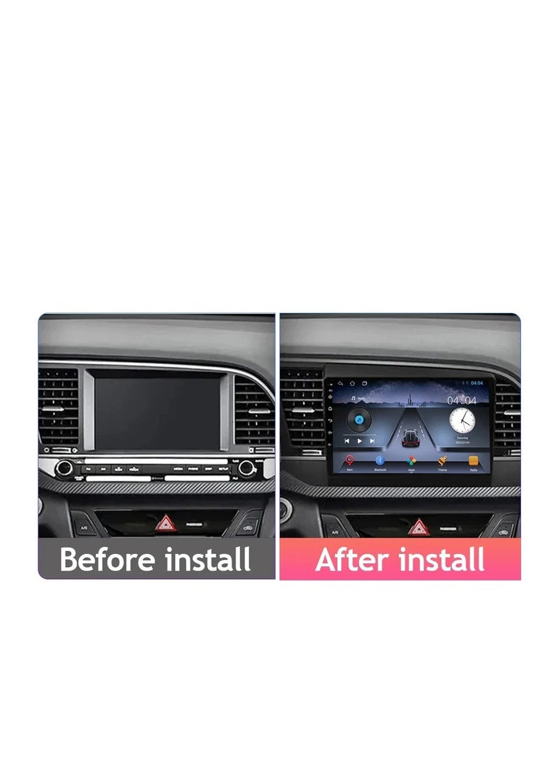 MNT Hyundai Elantra screen from 2019 to 2021 is part of the car's infotainment system. It runs on Android and supports features like Apple CarPlay and Android Auto, allowing you to easily connect your smartphone. It also offers a high resolution of up to 1080 pixels, making it excellent for displaying information and maps clearly. - Image 3