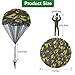 Catcan 15 Pcs Parachute Toy Camo Parachute Men Toy Tangle Free Throwing Hand Throw Outdoor Flying Gifts Paratrooper Toy No Battery nor Assembly Required - Image 4
