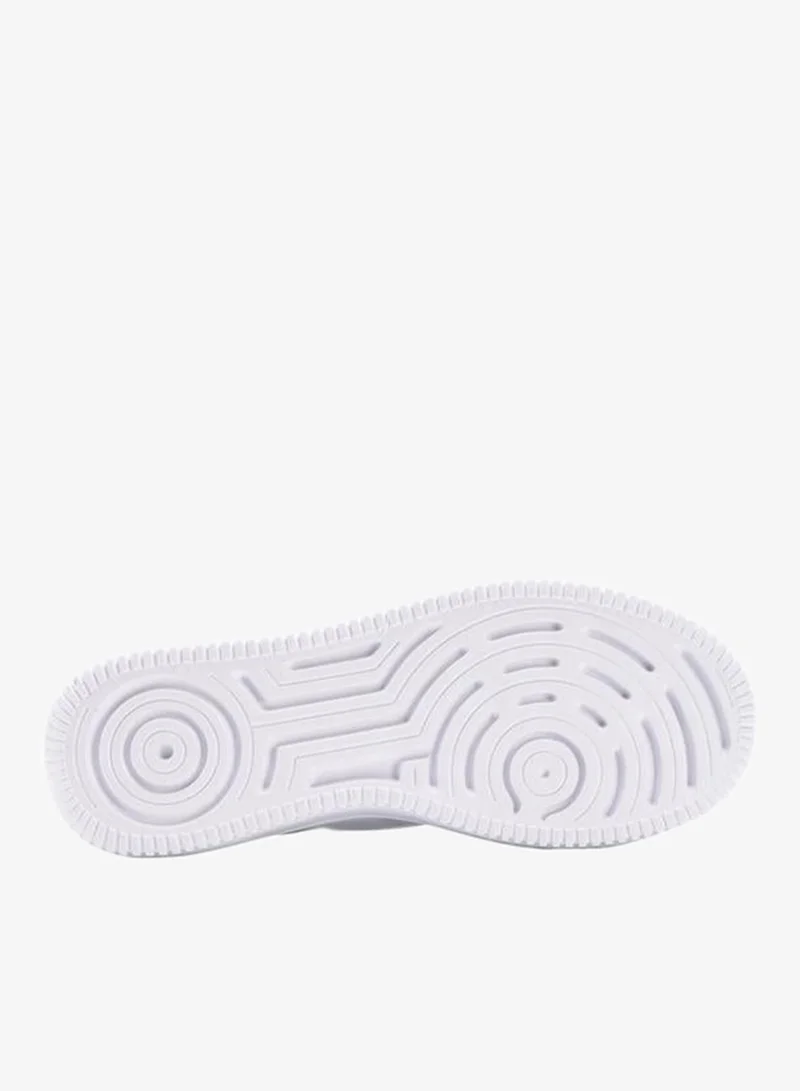 Lumberjack WHITE Women FREYA Perforated Lace-Up Sneakers for Women | Best Price UAE