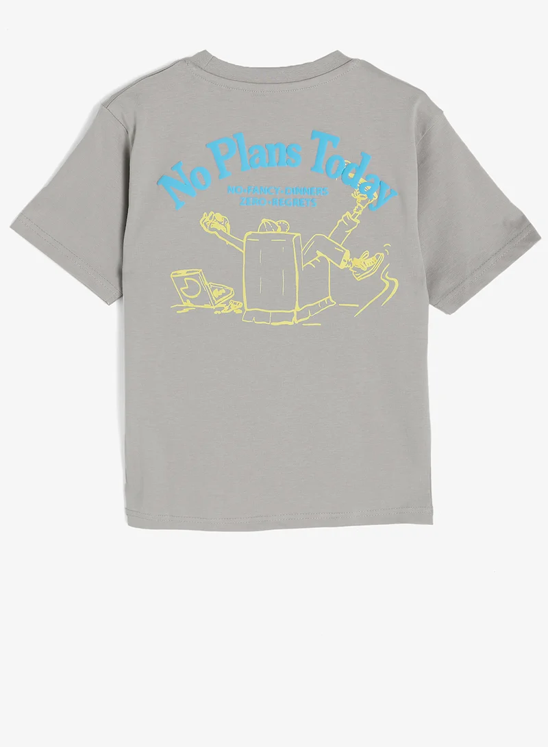 ريبلز مع نمشي Boys Drop Shoulder T-shirt