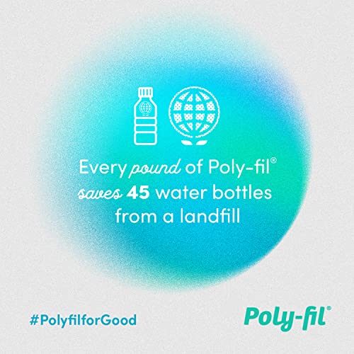 Poly-Fil Fairfield The Original Poly-Fil, Premium Polyester Fiber Fill, Soft Pillow Stuffing, Stuffing for Stuffed Animals, Toys, Cloud Decorations, and More, Machine-Washable Poly-Fil Fiber Fill, 6.5 lbs. Box - Image 5