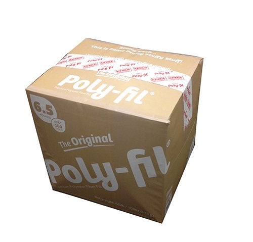 Poly-Fil Fairfield The Original Poly-Fil, Premium Polyester Fiber Fill, Soft Pillow Stuffing, Stuffing for Stuffed Animals, Toys, Cloud Decorations, and More, Machine-Washable Poly-Fil Fiber Fill, 6.5 lbs. Box - Image 4