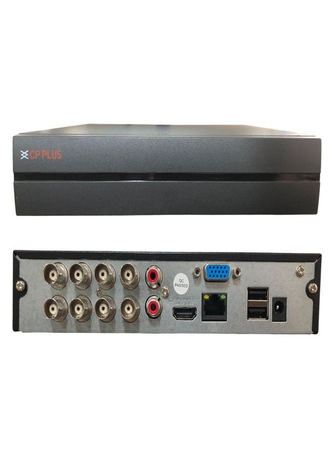 CP Plus CP-UVR-0801E1-IC2 8 Channel Full HD DVR with H.265+ Compression | Supports Upto 2MP Cameras, Black - Image 2