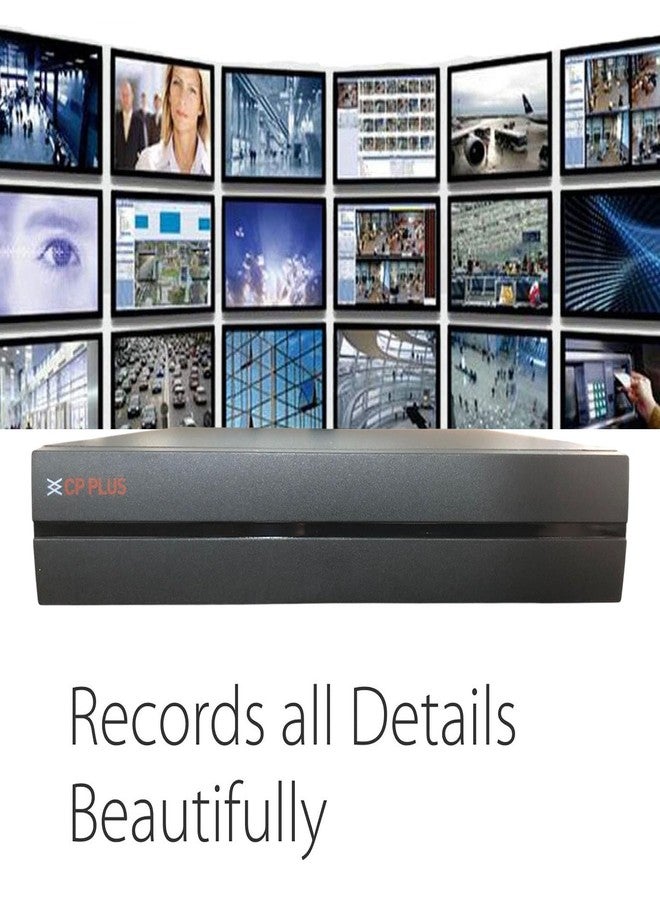 CP Plus CP-UVR-0801E1-IC2 8 Channel Full HD DVR with H.265+ Compression | Supports Upto 2MP Cameras, Black - Image 4