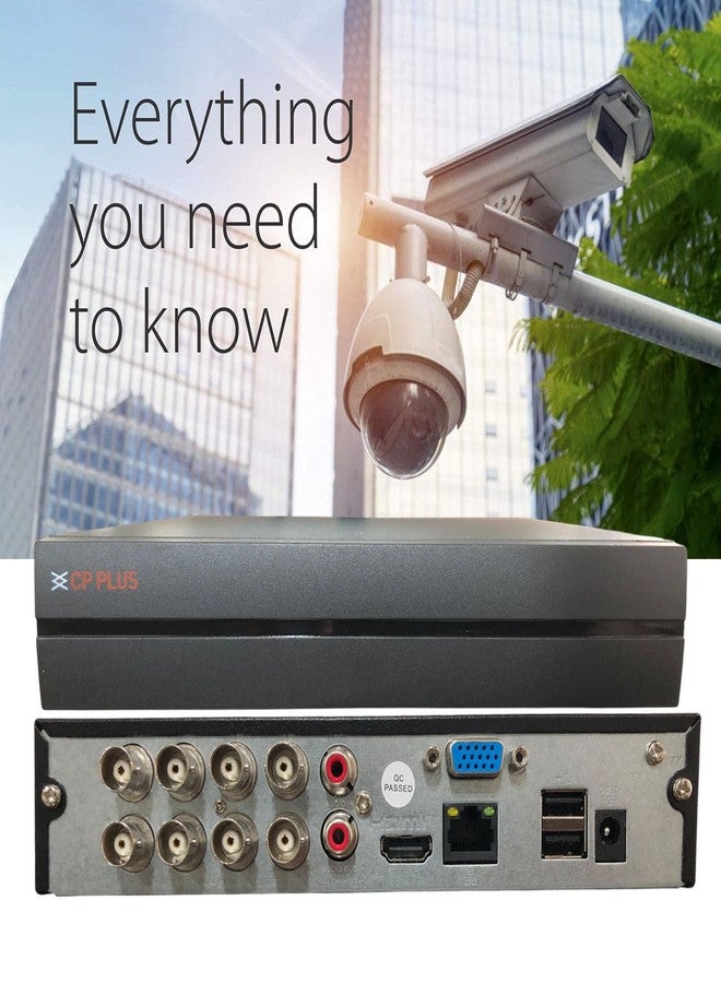 CP Plus CP-UVR-0801E1-IC2 8 Channel Full HD DVR with H.265+ Compression | Supports Upto 2MP Cameras, Black - Image 5