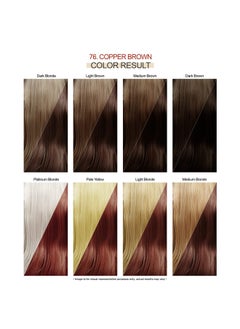 Adore Dore Semi Permanent Hair Color Vegan And Crueltyfree Hair Dye 4 Fl Oz 076 Copper Brown (Pack Of 2)  - Image 4