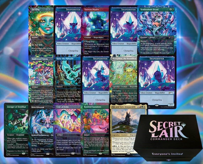MTG Decks & More MTG Secret Lair Commander Deck Everyones Invited - Image 1
