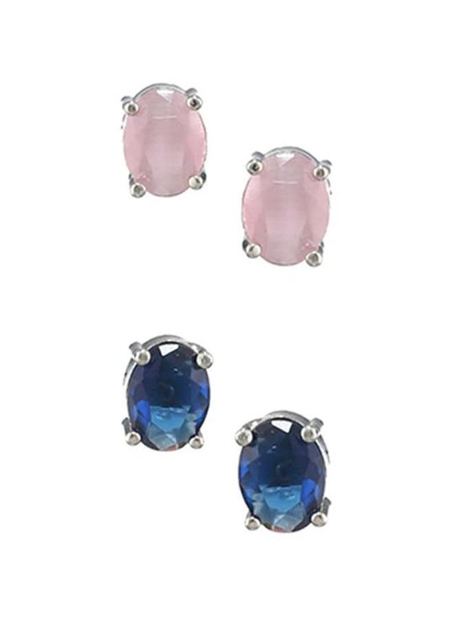 Priyaasi Elegant Women Alloy Earrings with pattern and secured with Post and Back closure and styled in ideal for Western moments — crafted to elevate your special moments.  - Image 4