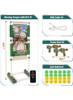 Cordova shooting Game Toy Shooting Target & 24 Foam Balls - Ideal Gift for Age 6, 7, 8,9,10+ Years Old Kids Boys Girls  - Image 5