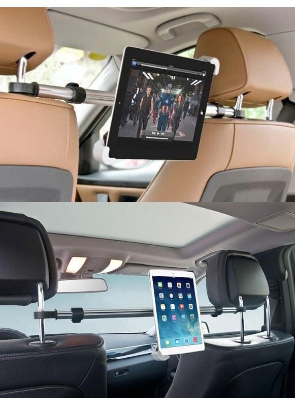 Techmaster 360 Degree Tablet Universal Holder Between the Car Seats  - Image 2