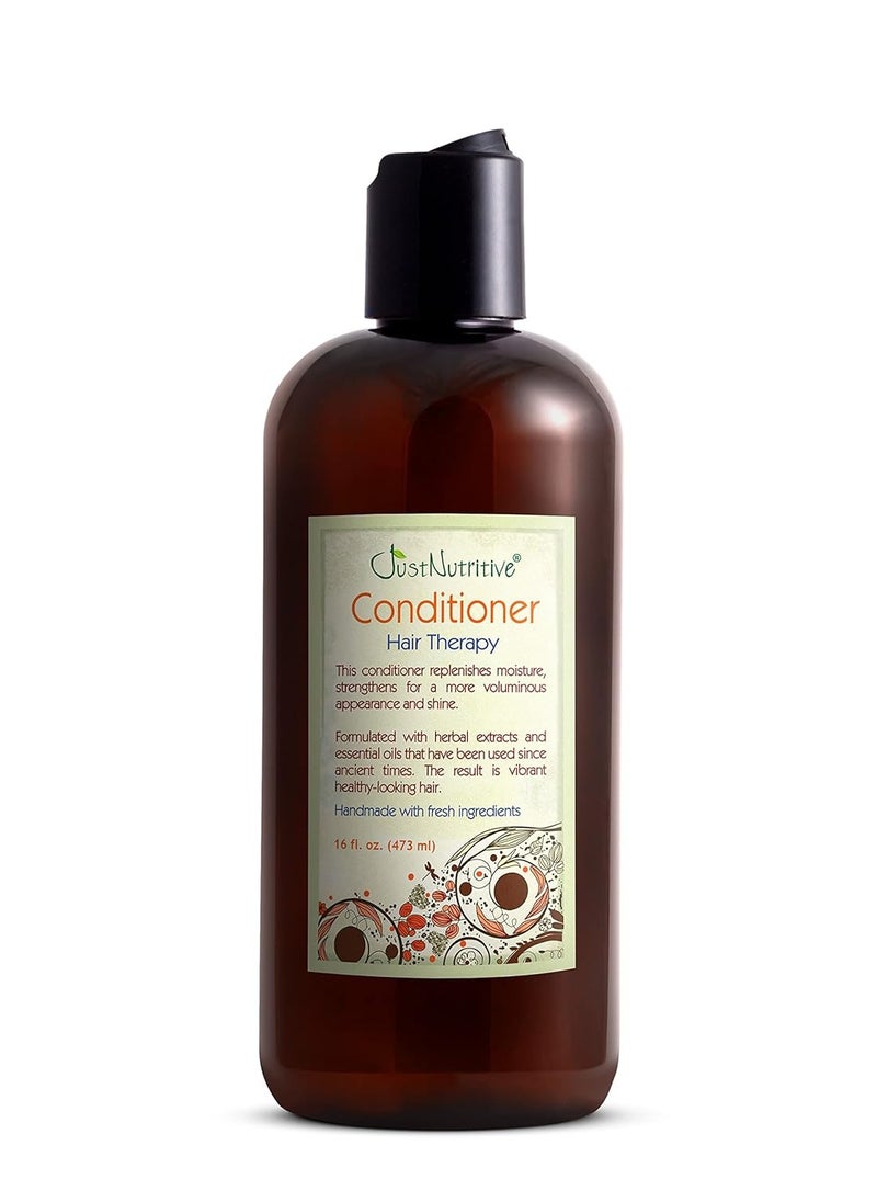 Just Nutritive - Hair Loss Therapy Conditioner | Strength and Shine | Natural Hair Conditioner | Conditioner for Men and Women | Just Nutritive 16 fl oz - Image 1