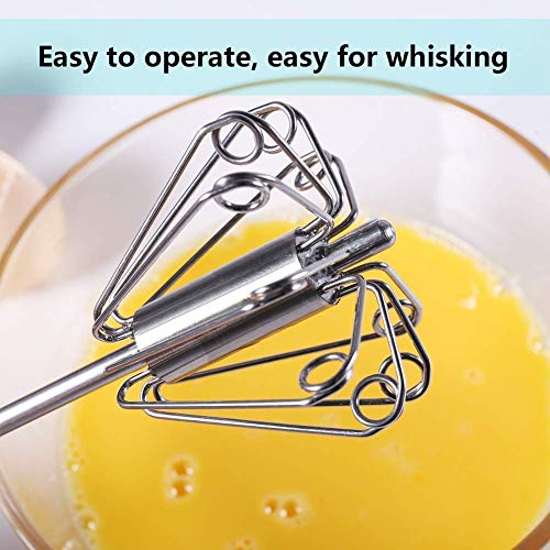 CozyCrest (2 pack) Stainless Steel Hand Mixi Handy churner Hand Valona Hand S.S Churner Lassi Maker Butter Milk Milk Shake Tadakaa Daal Cocktail Sarabat Maker Cold Coffe at Home (pack of 2) - Image 5