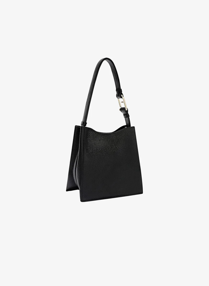 Furla Nuvola Bucket Bag Nero Mini