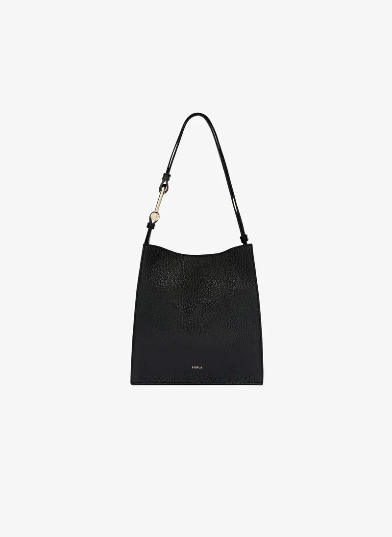 Furla Nuvola Bucket Bag Nero Mini