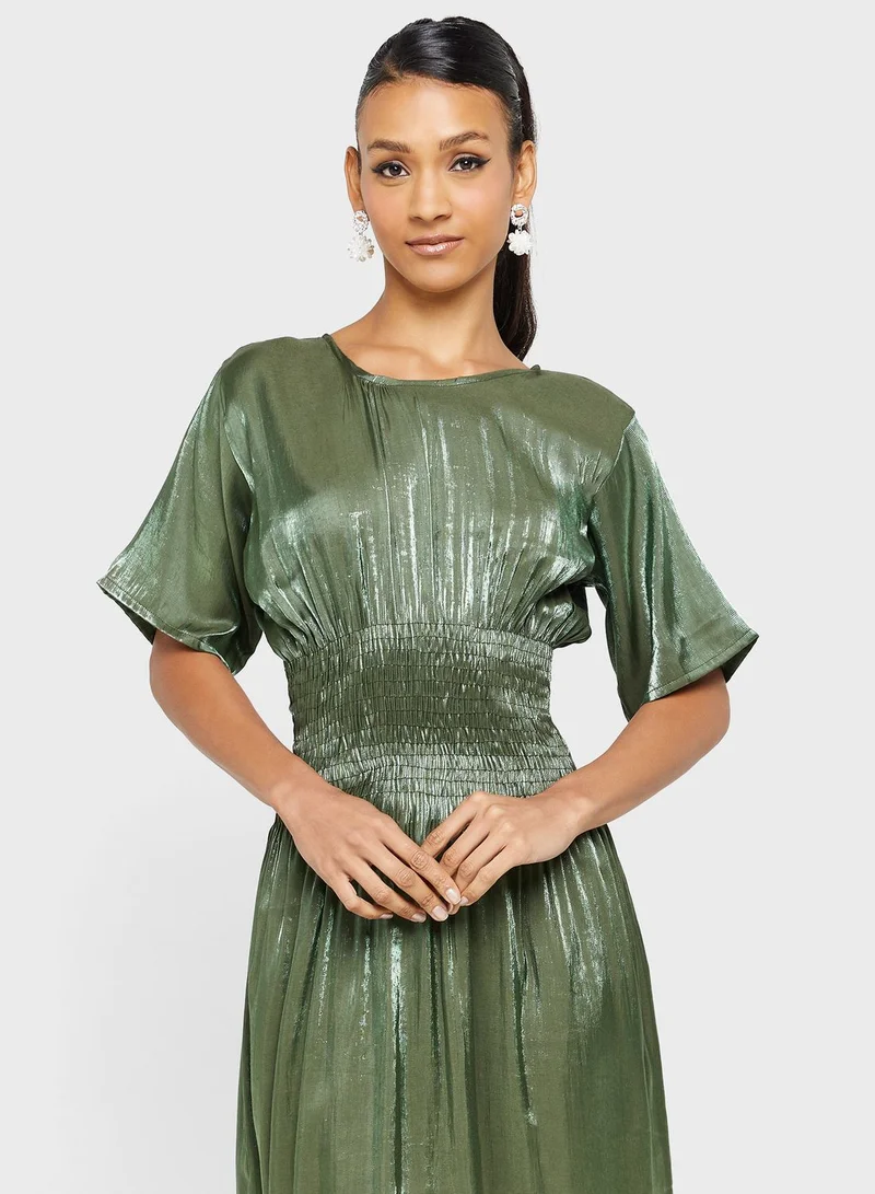hayas closet Shimmering Maxi Dress