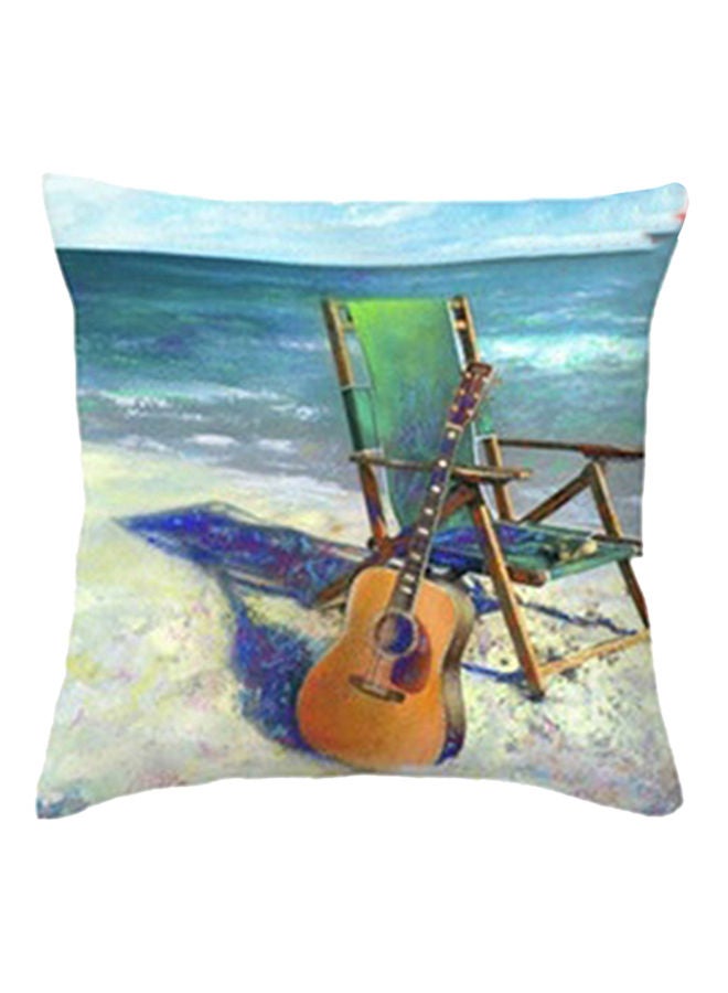 نيبمينينت غطاء وسادة بطباعة هندسية بوهيمية لرسمة شاطئ متعدد الألوان 45x45سنتيمتر