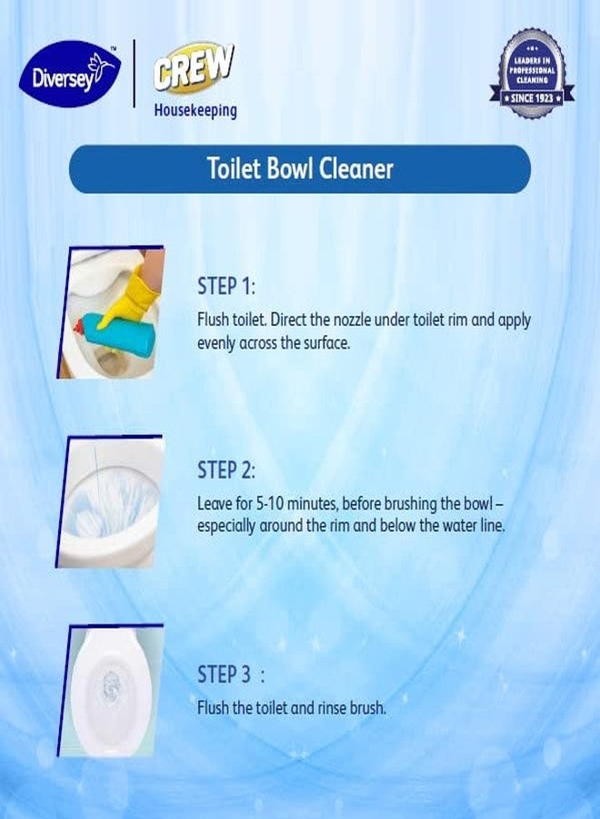 CREW Diversey Crew Crew Toilet Bowl Cleaner 1 Ltr - Image 2