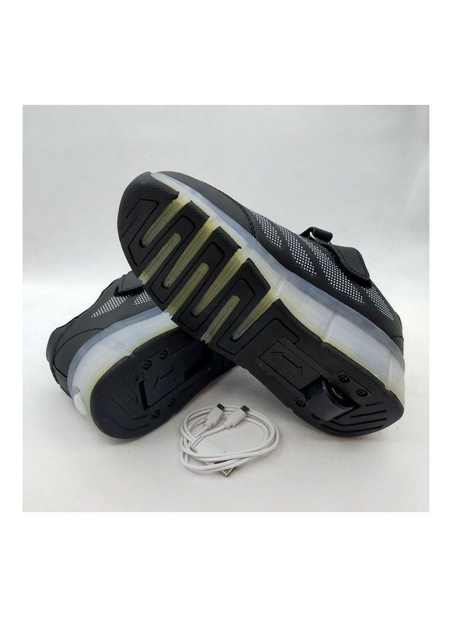 NIBEMINENT Roller Skates Shoes With Single Wheel - Image 4