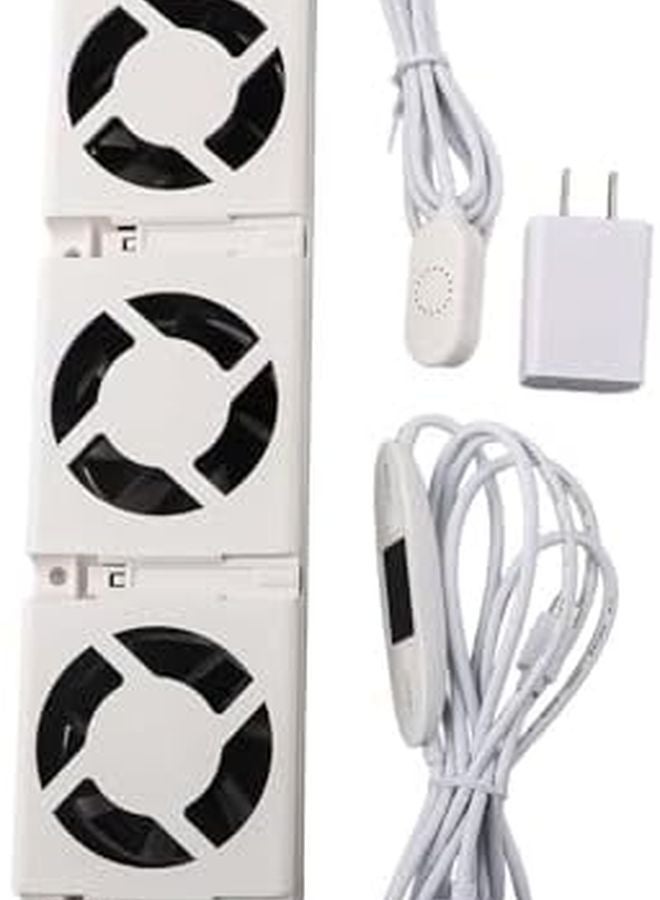 Smart Radiator Booster Extension Kit 20DB Quiet Automatic Heat Circulation Fan - Image 5