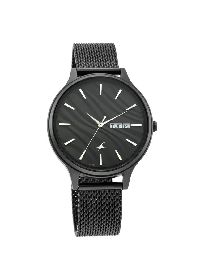 fastrack Fastrack Autumn-Winter 20 Analog Black Dial Women's Watch-6207NM01, Black, Classic  - Image 2