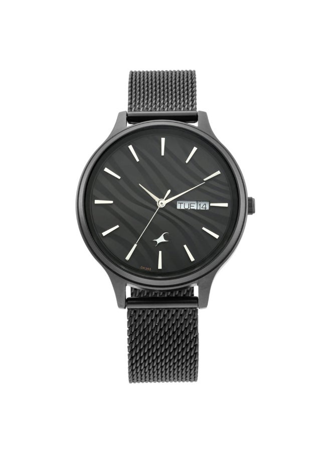 fastrack Fastrack Autumn-Winter 20 Analog Black Dial Women's Watch-6207NM01, Black, Classic  - Image 1