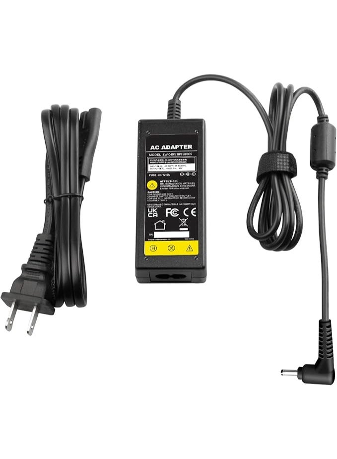 Terabyte 19V 2.1A 3.01.1mm 40W AC Adapter Charger Power for Samsung Series 5 9 XE500C21 NP900X3A - Image 1