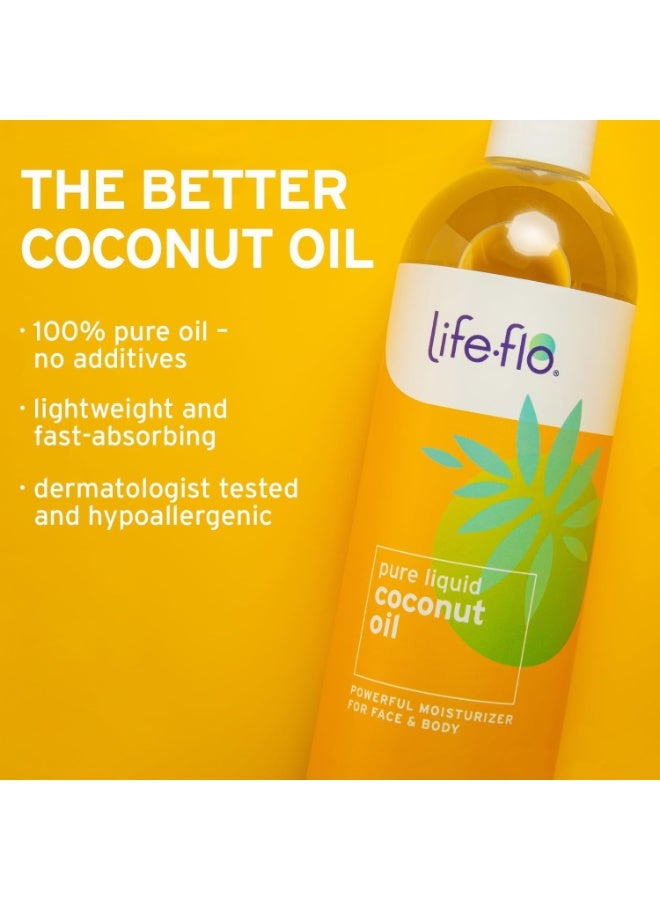 Life-flo, Pure Liquid Coconut Oil, 16 fl oz (473 ml) - Image 3