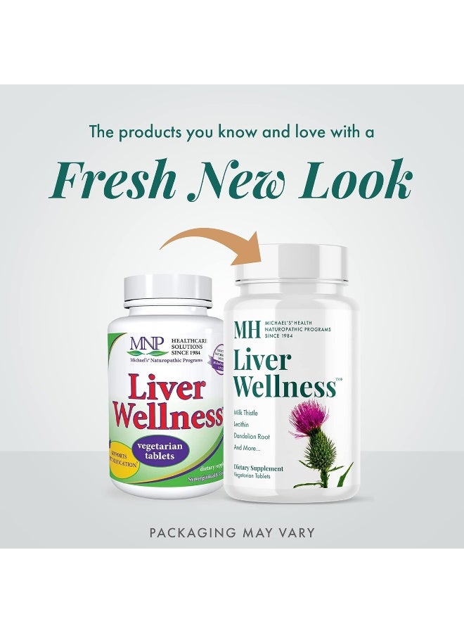 MICHAEL'S Naturopathic Programs Liver Wellness 60 Vegan Tablets - Image 2