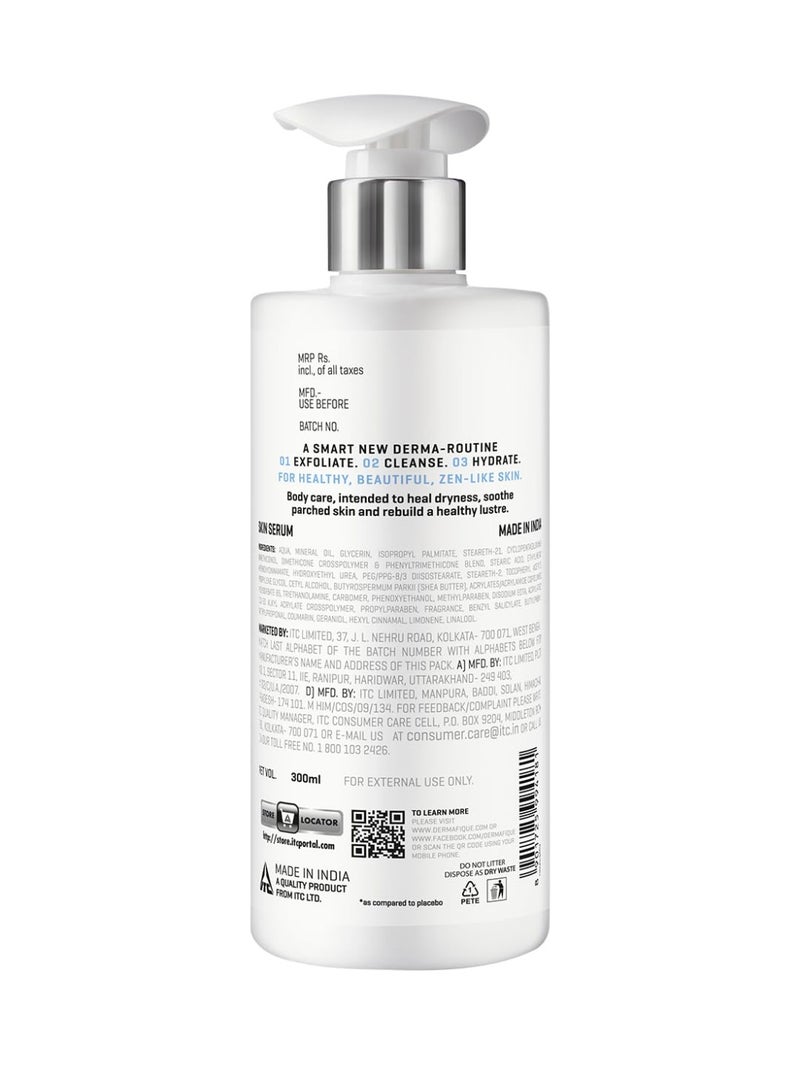 Dermafique Intensive Restore Body Lotion Serum with 10X Vitamin E benefit 300ml, Body Lotion for Dry Skin, Suitable for Winters & 100 hour Deep moisturisation, Moisturizer for Body | Dermatologist Tested - Image 2