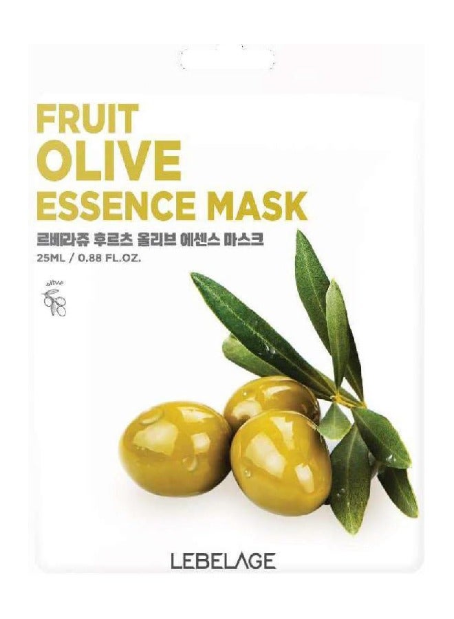 قناع خلاصة الفاكهة والزيتون 25 مل عبوة من قطعتين