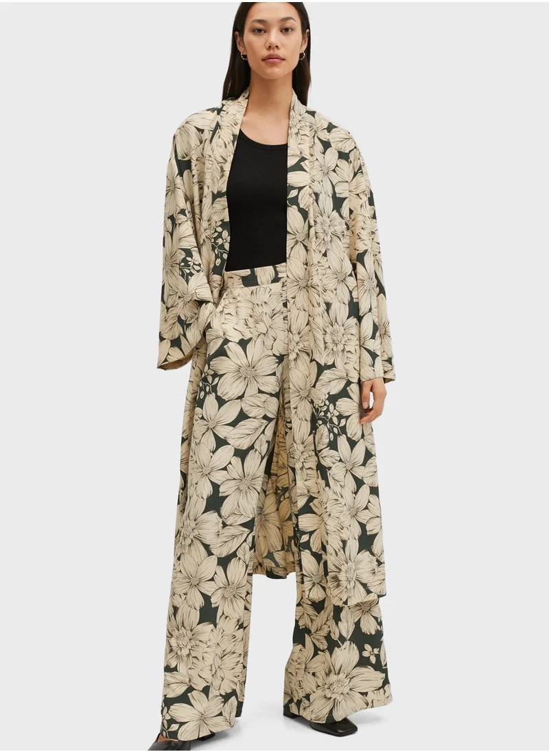 مانجو Longline Printed Kaftan