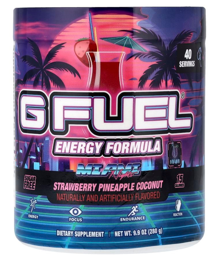 Energy Formula Miami Nights Strawberry Pineapple Coconut 9.9 oz (280 g)