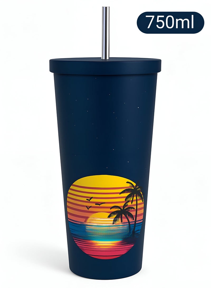 أو جي إس كوب حراري ستانلس ستيل بتصميم عصري عزل متقن يحافظ على البرودة والحرارة حتى 8 ساعات بجودة عالية - Image 2