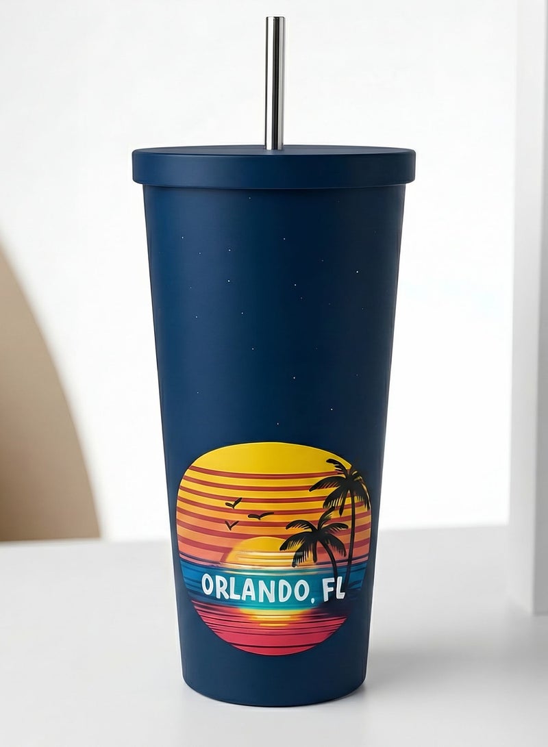 أو جي إس كوب حراري ستانلس ستيل بتصميم عصري عزل متقن يحافظ على البرودة والحرارة حتى 8 ساعات بجودة عالية - Image 1