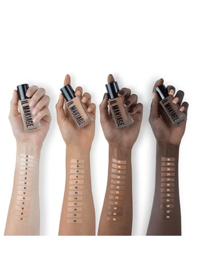 Il Makiage WOKE UP LIKE THIS FLAWLESS BASE FOUNDATION IL MAKIAGE Shade 170 1 Fl Oz 30 Ml - Image 3