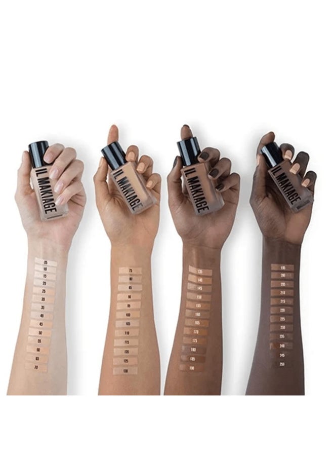 Il Makiage WOKE UP LIKE THIS FLAWLESS BASE FOUNDATION IL MAKIAGE Shade 170 1 Fl Oz 30 Ml - Image 4