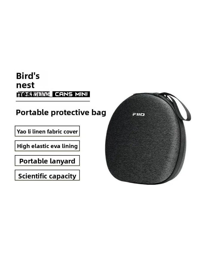 FiiO Nest Cans Mini Protective Carrying Bag for Bluetooth Gaming Headset - Image 1