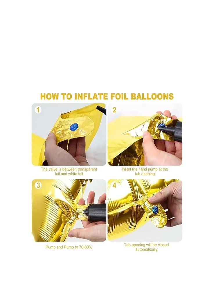 PARTY FUN 32 Inch Number Foil Balloons | Perfect for Anniversaries, Weddings, and Birthdays (Number 8)  - Image 4