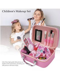 Beauenty Makeup Kit With Storage Case Pink Color Portable, Durable And Washable  - Image 5